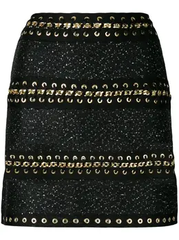 Balmain: Короткая юбка 