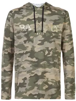 Balmain: Военные толстовка 