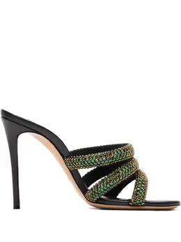 Casadei: Чёрные босоножки 