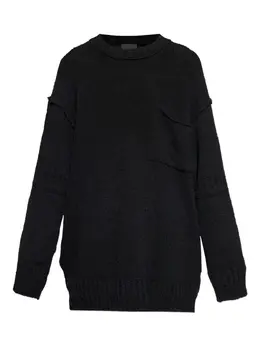 Yohji Yamamoto: Свитер с карманами 