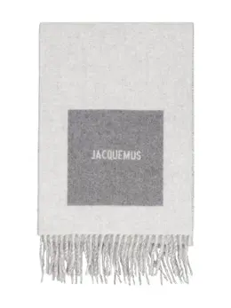 Jacquemus: Светлый шарф 