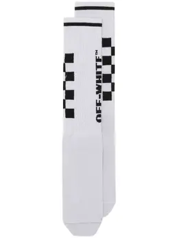 Off-White: Чёрные носки 