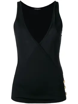 Balmain: Топ без рукава 