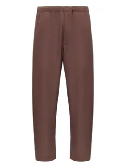 MM6 Maison Margiela: Коричневые брюки 