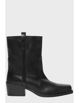WEEKEND MAX MARA: Чёрные ботинки 