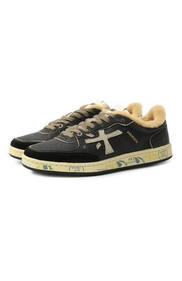 Premiata: Чёрные кеды 