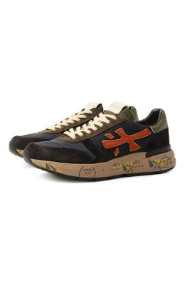Premiata: Синие кроссовки  Mick