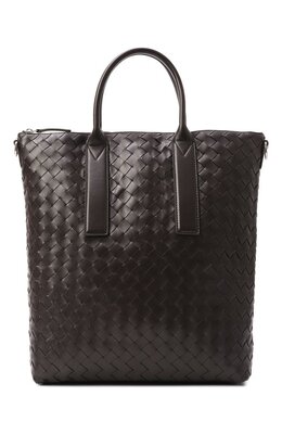 Bottega Veneta: Коричневая сумка 