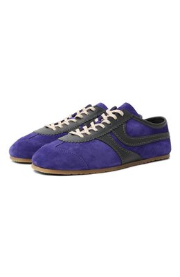 Dries Van Noten: Фиолетовые кеды 