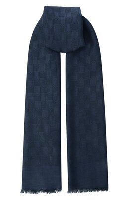 Canali: Синий шарф 