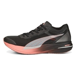 PUMA: Чёрные кроссовки  Deviate Nitro
