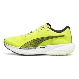 PUMA: Жёлтые кроссовки  Deviate Nitro