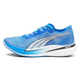 PUMA: Голубые кроссовки  Deviate Nitro