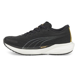 PUMA: Чёрные кроссовки  Deviate Nitro