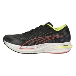PUMA: Чёрные кроссовки  Deviate Nitro