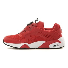 PUMA: Красные кроссовки  Disc Blaze