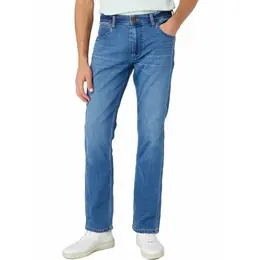 Wrangler: Синие джинсы 
