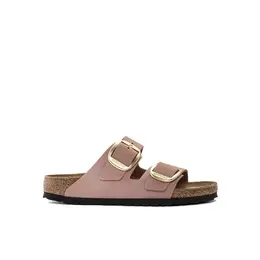 Birkenstock: Розовые сабо  Arizona