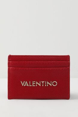 Valentino: Красный картхолдер 