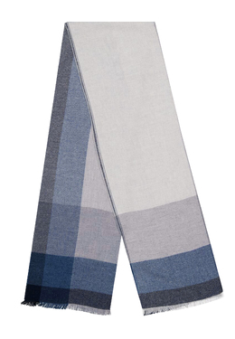 BRUNELLO CUCINELLI: Синий шарф 