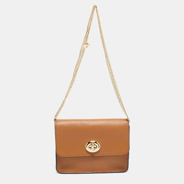 Coach: Коричневая сумка через плечо 