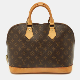 Louis Vuitton: Коричневая сумка 