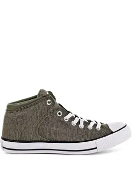 Converse: Зелёные кроссовки  Chuck Taylor All Star