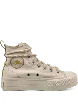 Converse: Белые кроссовки  Chuck Taylor All Star Lift