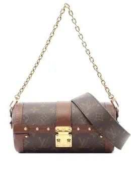 Louis Vuitton Pre-Owned: Коричневая сумка 