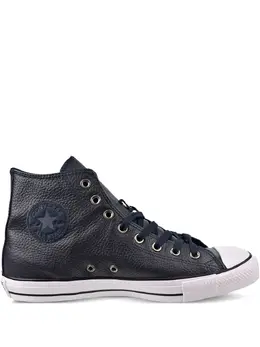 Converse: Тёмные кроссовки  Chuck Taylor All Star Hi