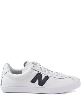 New Balance: Белые кроссовки 