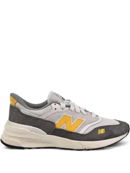 New Balance: Белые кроссовки 