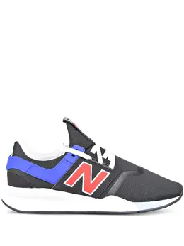 New Balance: Чёрные кроссовки 
