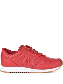 New Balance: Красные кроссовки 