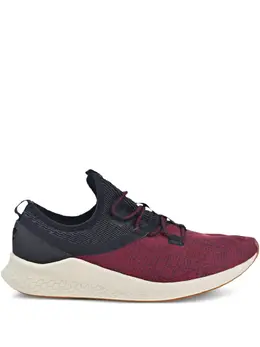 New Balance: Бордовые кроссовки  Fresh Foam