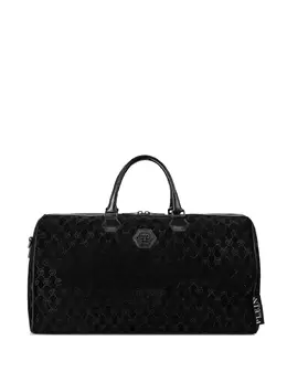 Philipp Plein: Чёрная дорожная сумка 