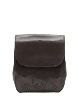 CHANEL Pre-Owned: Чёрный рюкзак 