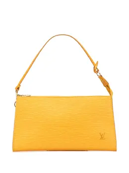 Louis Vuitton Pre-Owned: Жёлтая сумка 