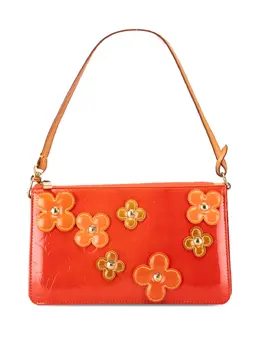 Louis Vuitton Pre-Owned: Сумка с растительным принтом 
