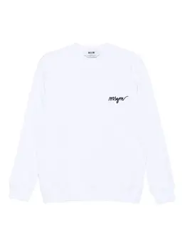 MSGM: Белый свитшот 