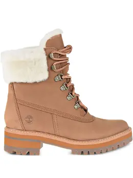 Timberland: Коричневые ботинки 