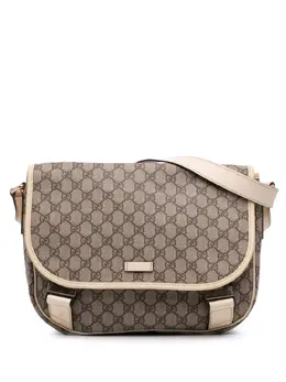 Gucci Pre-Owned: Коричневая сумка через плечо 