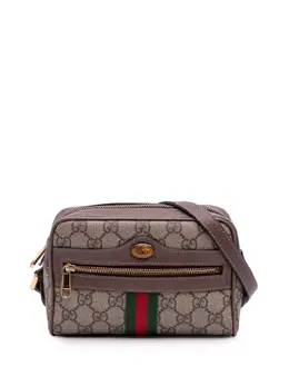 Gucci Pre-Owned: Коричневая сумка через плечо 