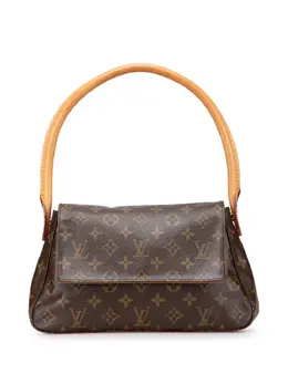 Louis Vuitton Pre-Owned: Коричневая сумка 