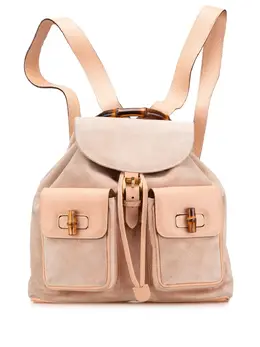 Gucci Pre-Owned: Коричневый рюкзак 