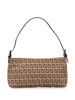 Fendi Pre-Owned: Коричневая сумка 