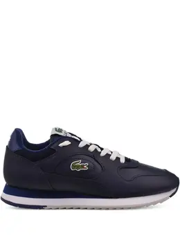 Lacoste: Синие кроссовки 
