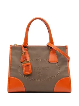 Prada Pre-Owned: Коричневая сумка 
