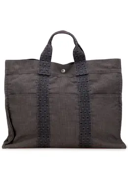 Hermès Pre-Owned: Серая сумка-шоппер 