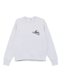 MSGM: Свитшот с длинным рукавом 